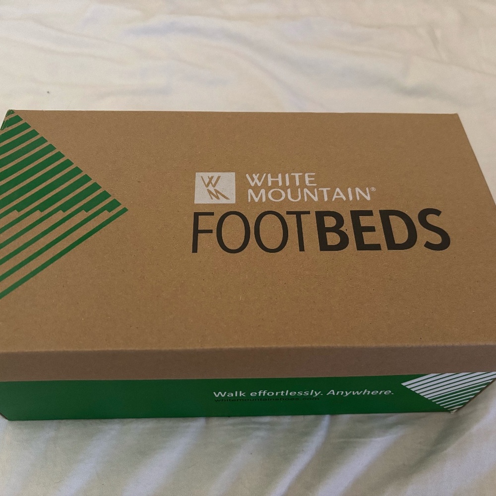 White Mountain White Braided Buckle Footbed Sandals - Picture 5 of 6